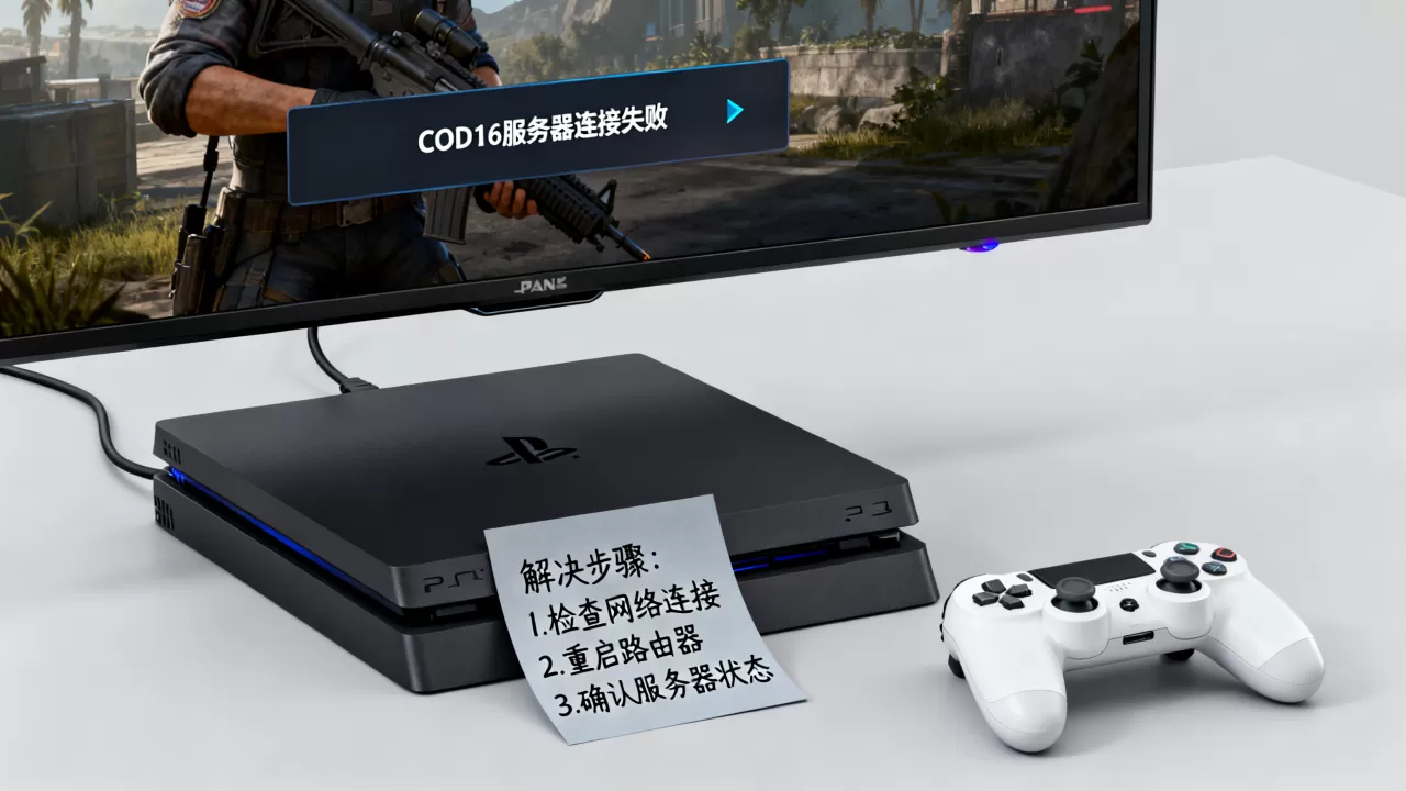 PS4COD16连不上服务器怎么回事，怎么解决