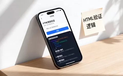 HTML短信验证输入如何实现，有哪些步骤