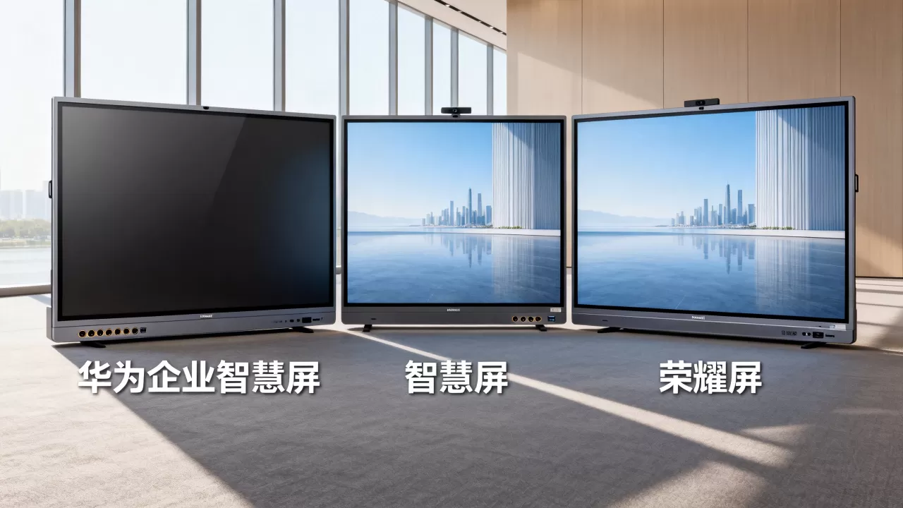 会议室大屏华为企业智慧屏与智慧屏、荣耀屏有何区别，哪个好？
