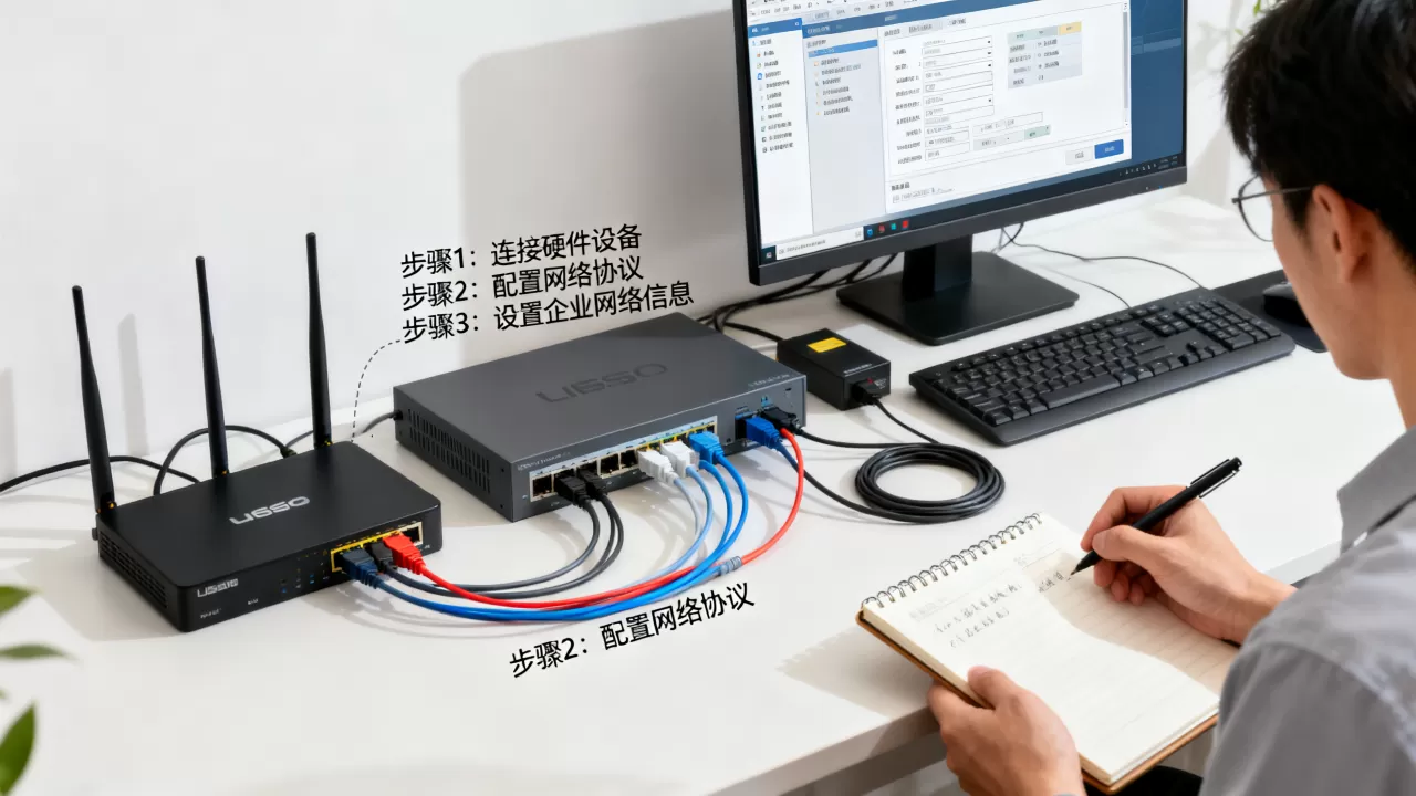 如何配置基本的网络协议和企业网络基本信息,有哪些步骤? 如何配置基本的网络协议和企业网络基本信息,有哪些步骤?