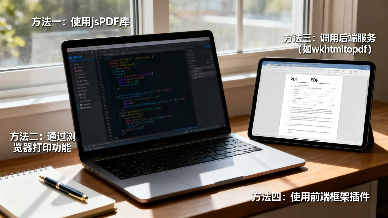 html输入导出pdf有哪四种方式?,有哪些方法 html输入导出pdf有哪四种方式?,有哪些方法