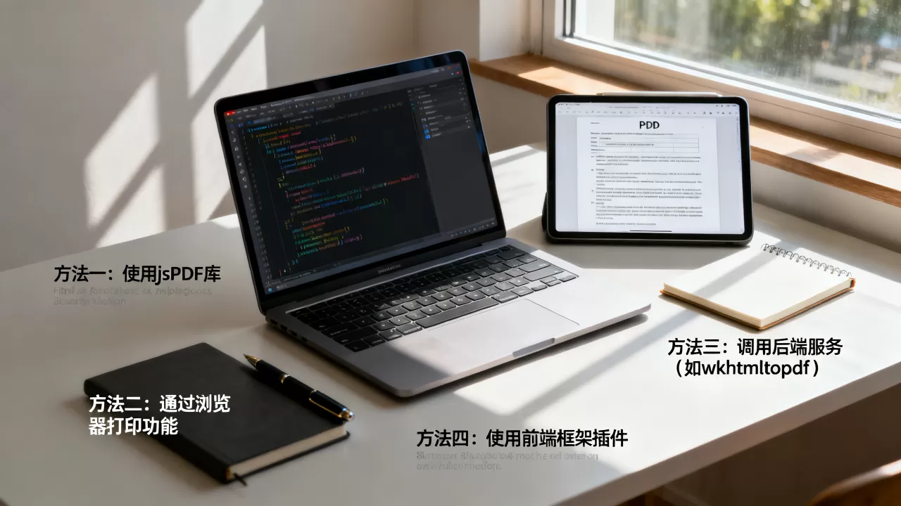 html输入导出pdf有哪四种方式?,有哪些方法 html输入导出pdf有哪四种方式?,有哪些方法