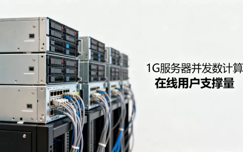 1g服务器能支撑多少人同时在线？，服务器并发数怎么算？
