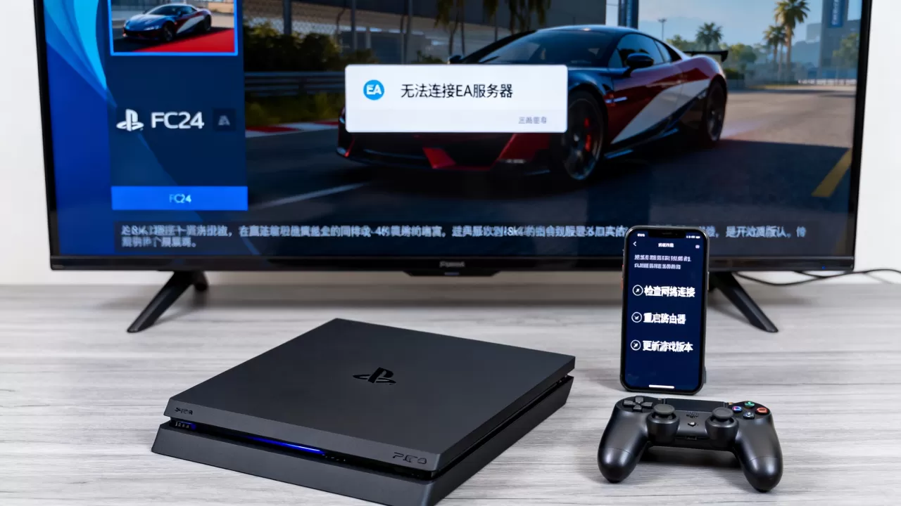 为什么PS4 FC24无法连接EA服务器,怎么解决 为什么PS4 FC24无法连接EA服务器,怎么解决