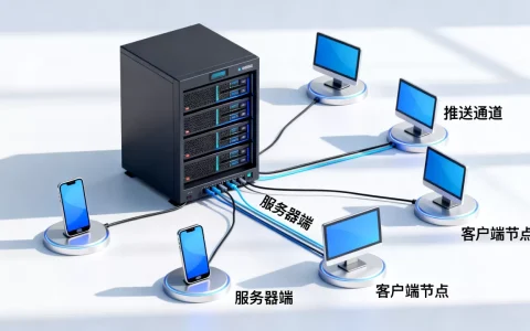 服务器端如何分配推送通道到客户端节点，实现方法是什么？