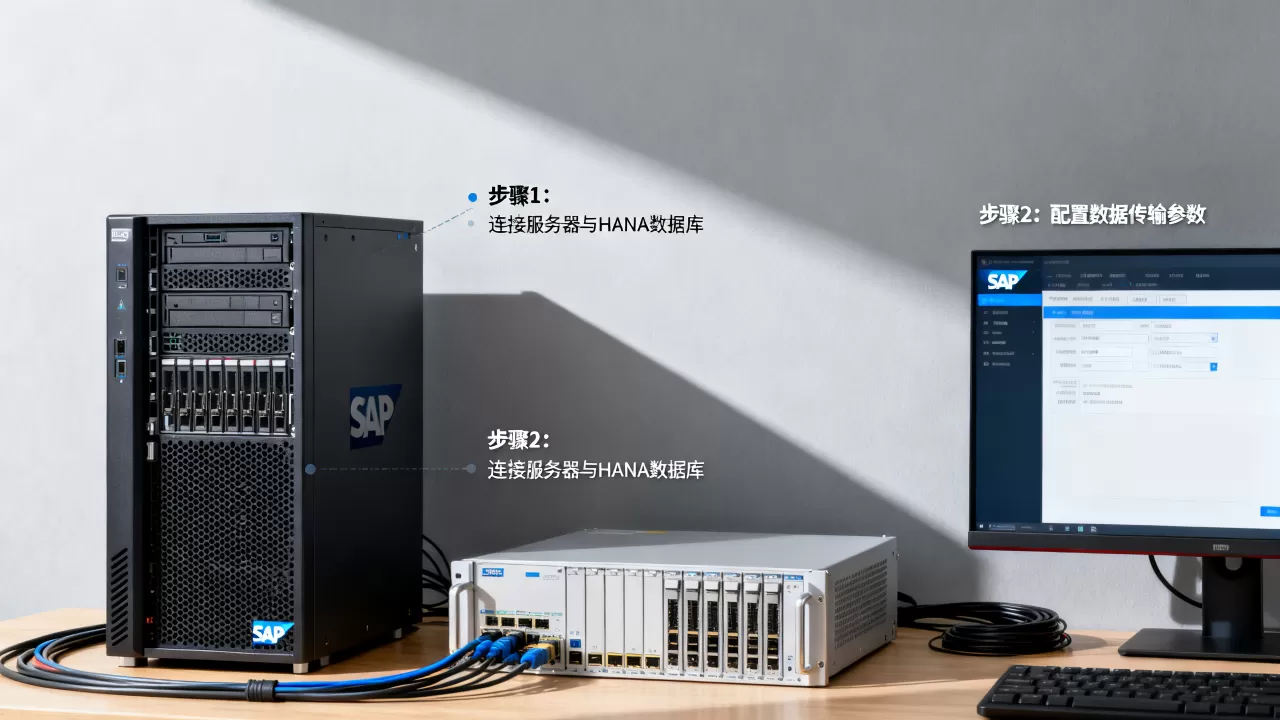服务器上传数据到SAP HANA怎么配置？，有哪些步骤？
