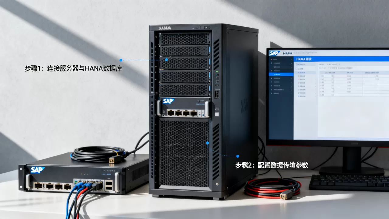 服务器上传数据到SAP HANA怎么配置？，有哪些步骤？