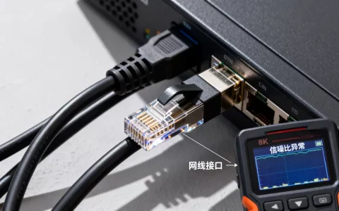 服务器网线接线图怎么看？，网线信噪比异常怎么办？