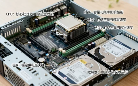 服务器基本硬件配置有哪些，需要注意什么？