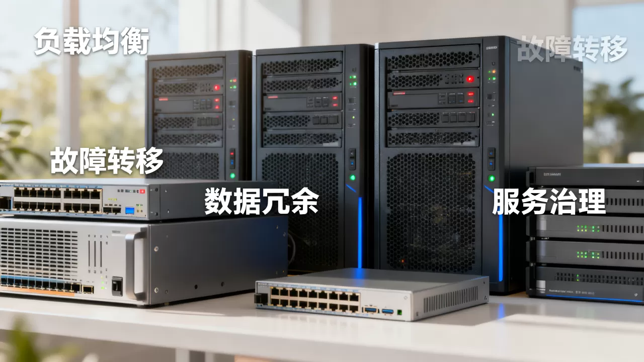 分布式服务架构如何实现高可用，有哪些关键技术？