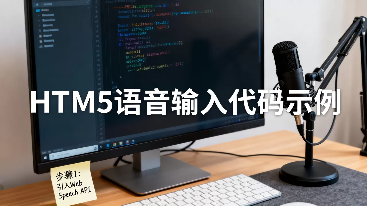 如何用HTML输入实现发送语音代码，怎么做