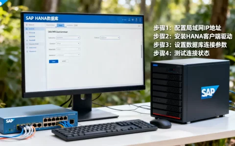 局域网如何连接SAP HANA数据库，连接步骤有哪些？