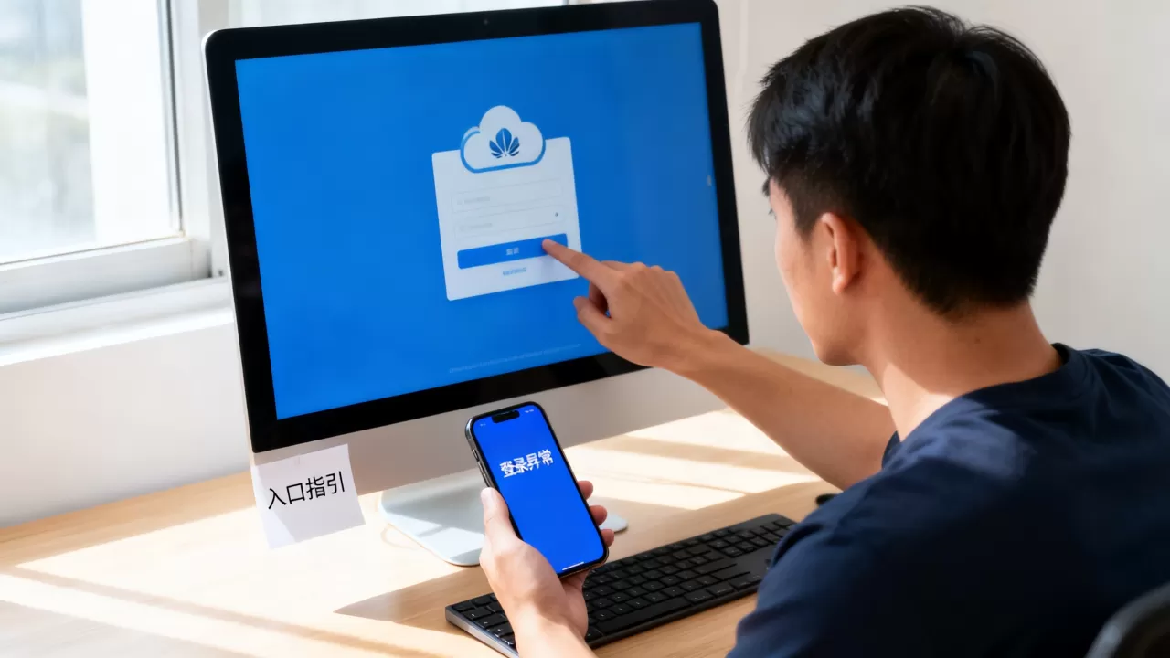 华为云邮箱登录不了怎么办，邮箱登录入口在哪里？