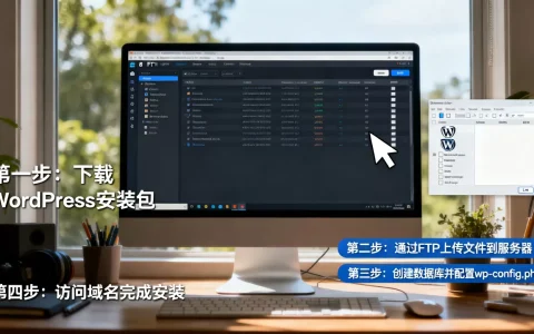 FTP安装WordPress怎么做？，有哪些步骤？
