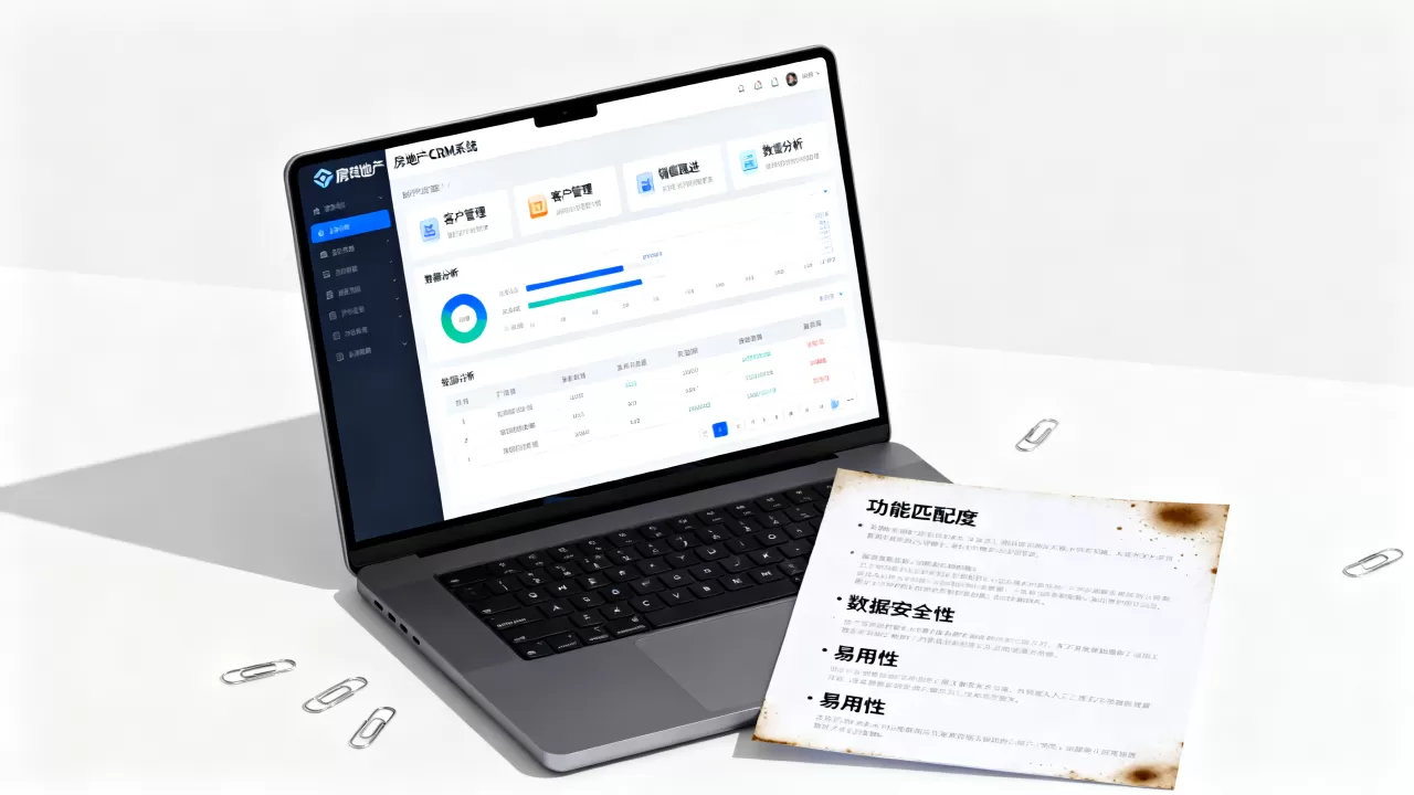 房地产CRM系统的主要功能是什么，如何选择