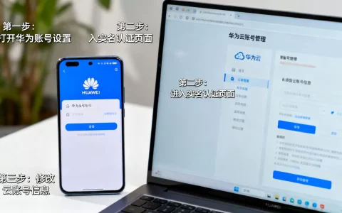 华为账号实名认证怎么改，华为云账号怎么改？