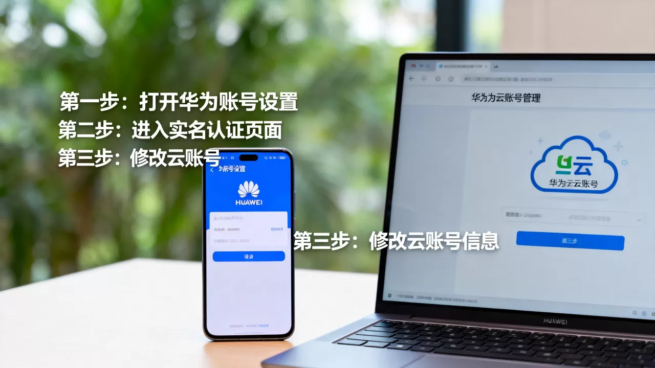 华为账号实名认证怎么改，华为云账号怎么改？