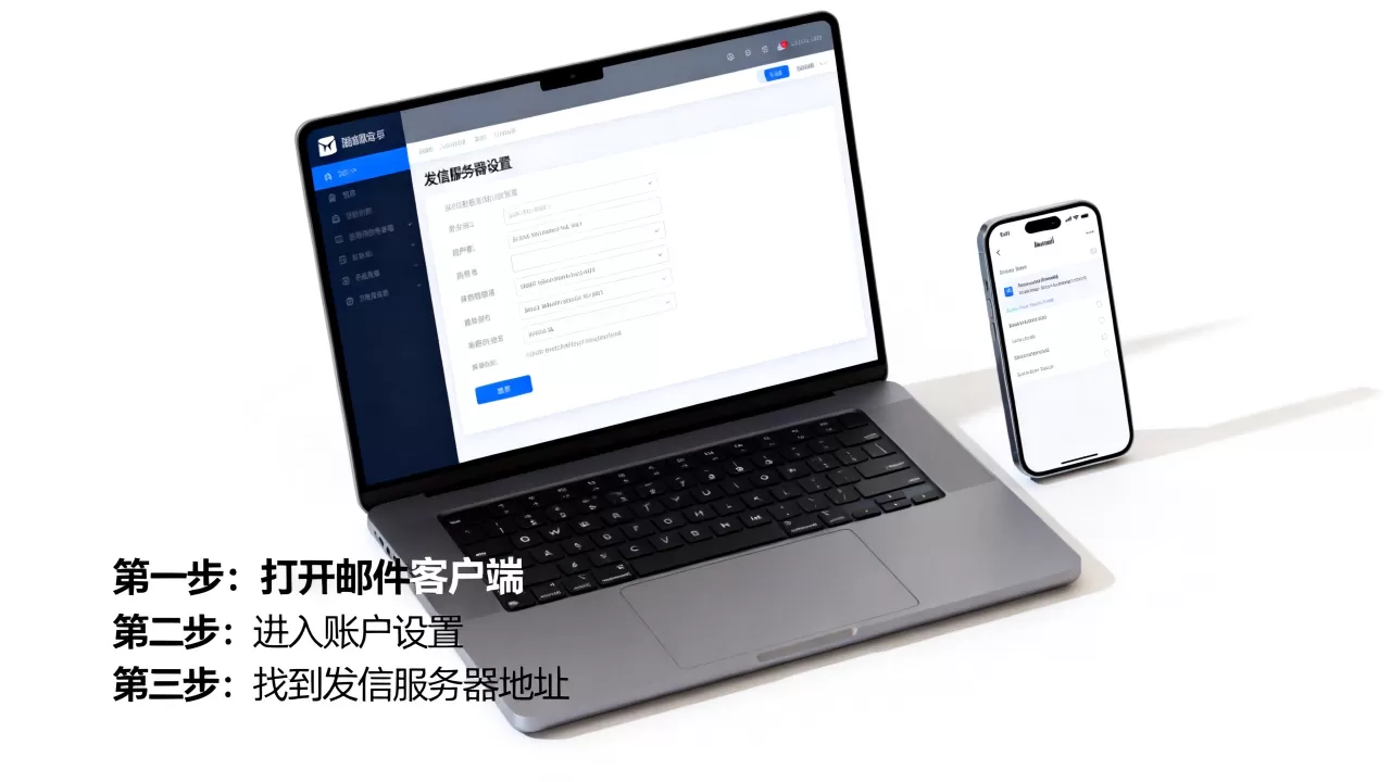 发信邮件服务器地址在哪里查看？，怎么设置