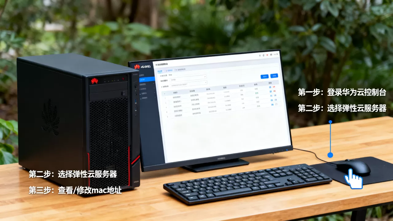 华为云服务器如何修改mac地址？，查看mac地址的方法？