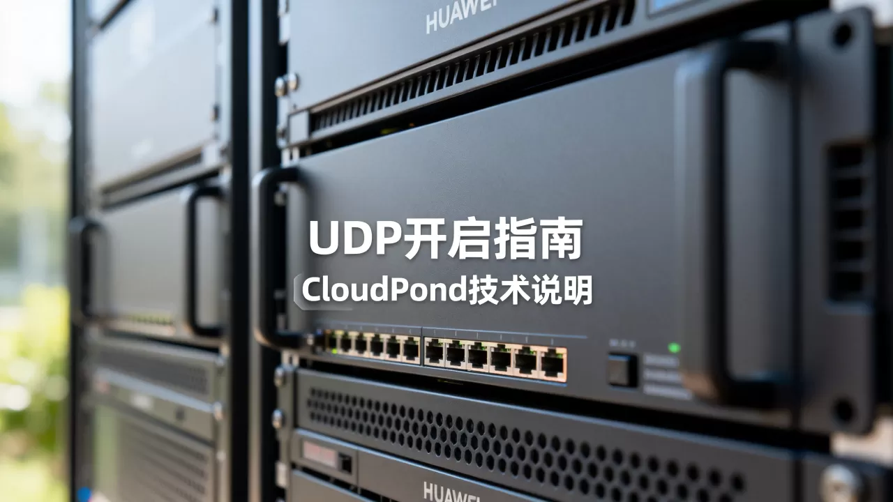 华为云如何开启UDP,CloudPond是什么? 华为云如何开启UDP,CloudPond是什么?