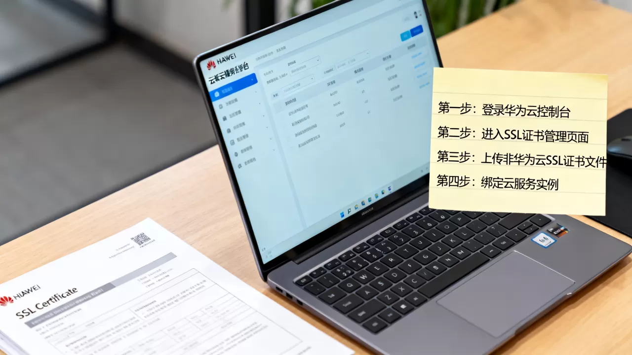 非华为云SSL证书怎么配置到华为云服务？,配置步骤是什么？