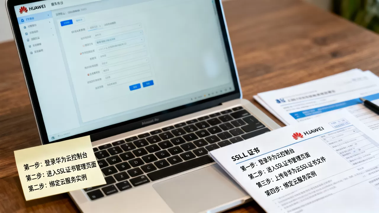 非华为云SSL证书怎么配置到华为云服务？,配置步骤是什么？