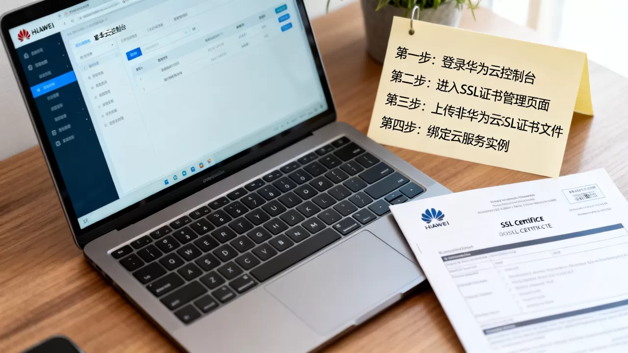 非华为云SSL证书怎么配置到华为云服务？,配置步骤是什么？