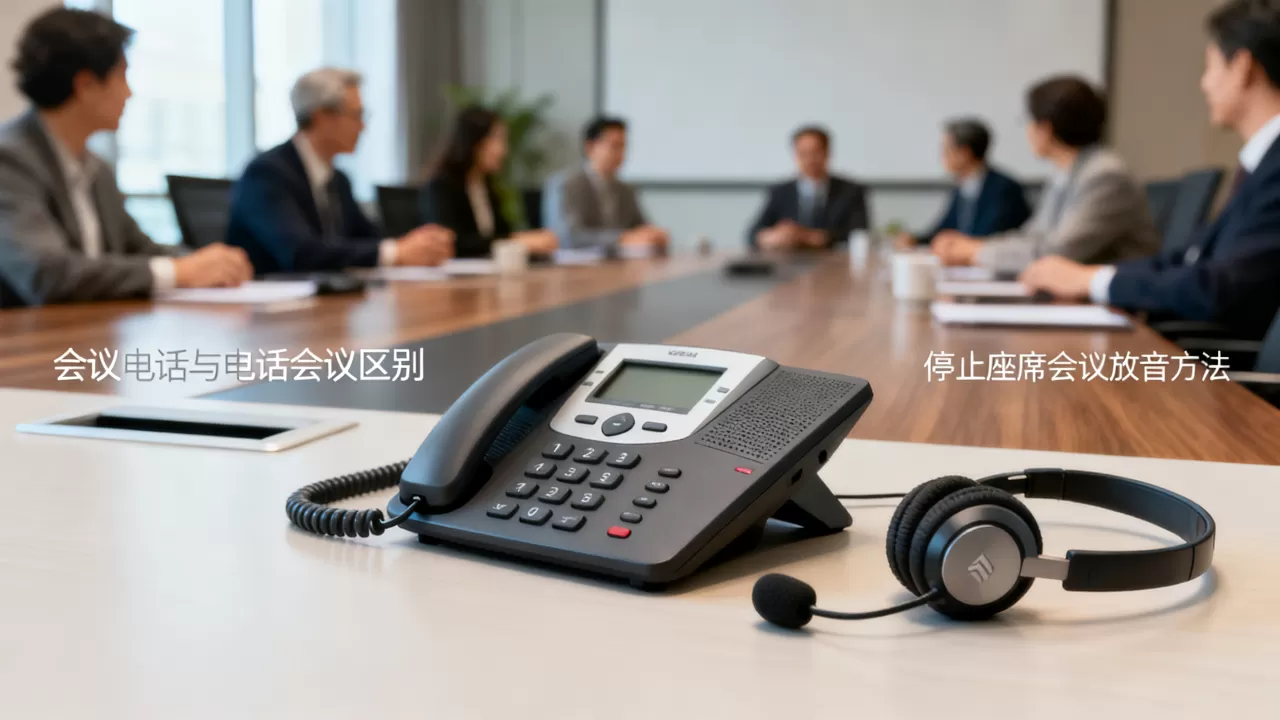 会议电话与电话会议有何区别?如何停止座席会议放音 会议电话与电话会议有何区别?如何停止座席会议放音