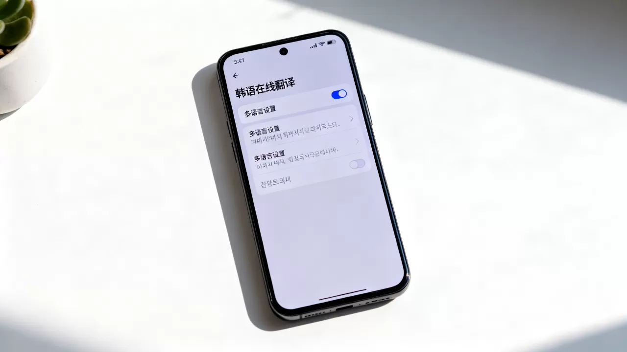 韩语在线翻译多语言设置怎么设置?,好用吗? 韩语在线翻译多语言设置怎么设置?,好用吗?