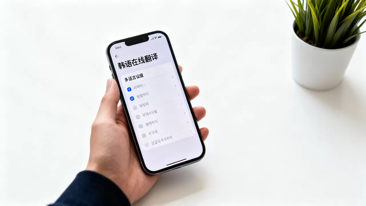 韩语在线翻译多语言设置怎么设置?,好用吗? 韩语在线翻译多语言设置怎么设置?,好用吗?