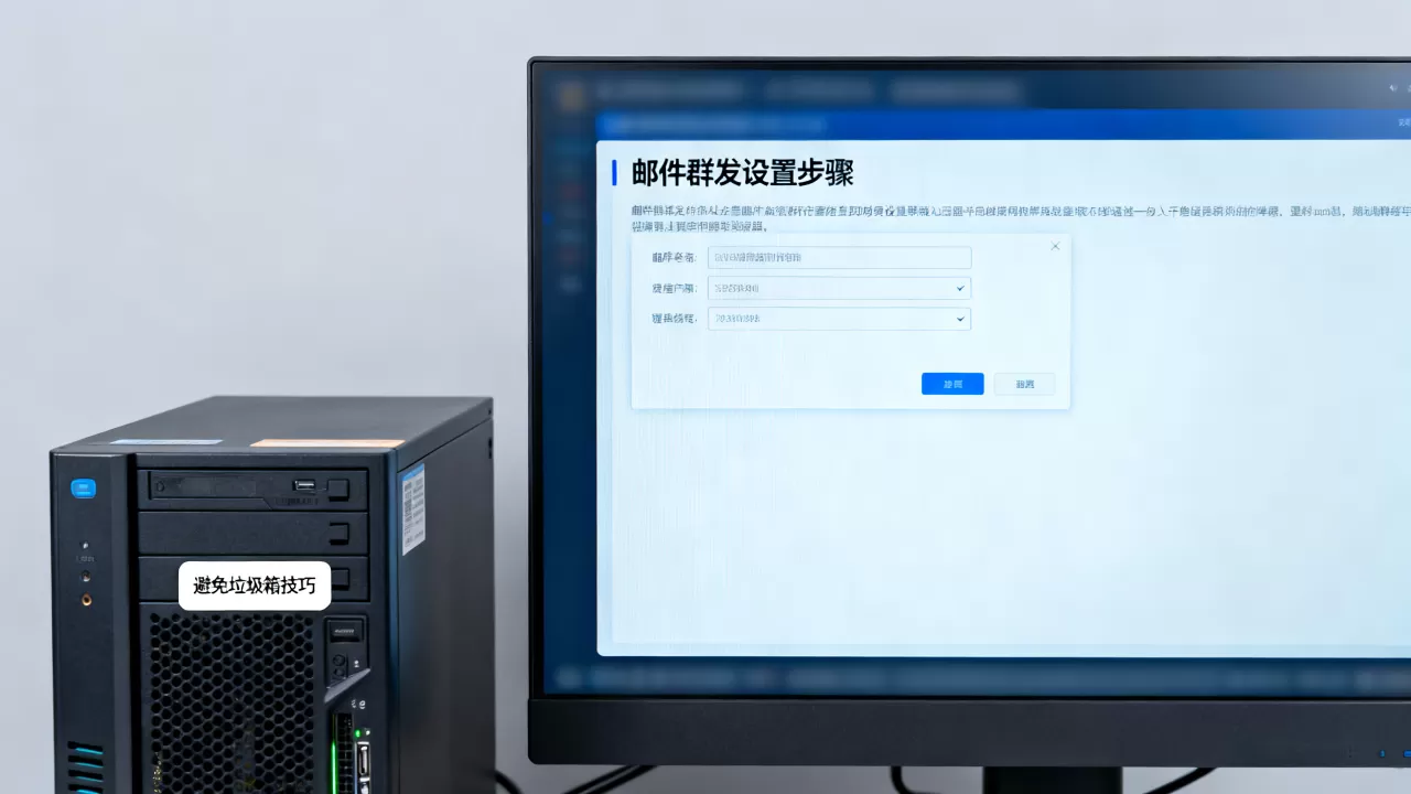 服务器邮件群发怎么设置,如何避免进垃圾箱