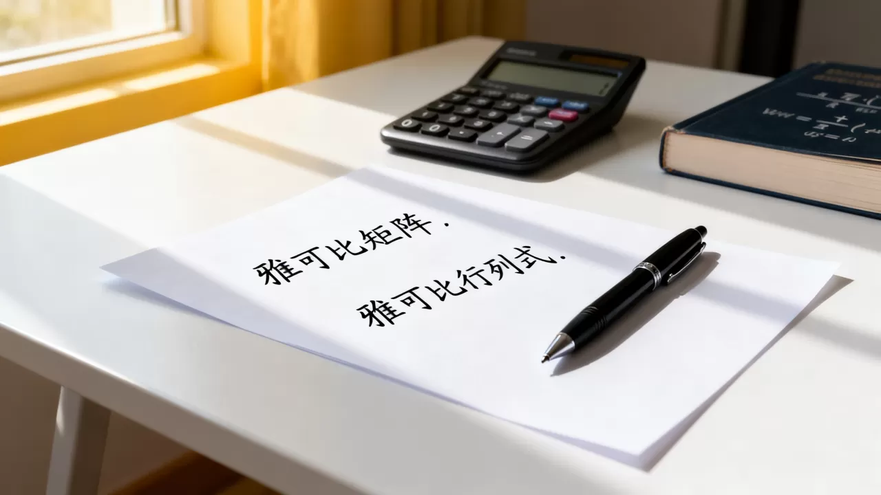 雅可比矩阵的定义是什么,雅可比行列式怎么计算 雅可比矩阵的定义是什么,雅可比行列式怎么计算