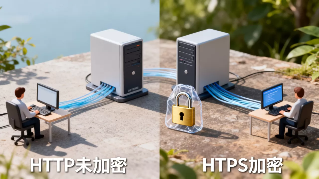 HTTP加密和HTTPS加密有何区别？，哪个更安全？