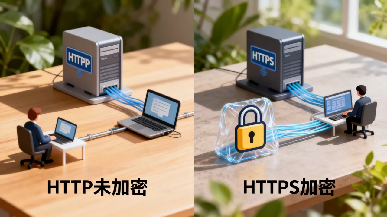 HTTP加密和HTTPS加密有何区别？，哪个更安全？