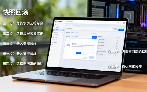 华为云服务器快照回滚怎么操作，回滚磁盘步骤有哪些