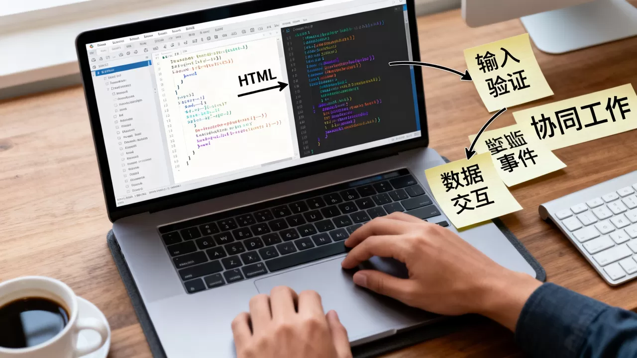 HTML输入和脚本语言如何协同工作,有哪些技巧? HTML输入和脚本语言如何协同工作,有哪些技巧?