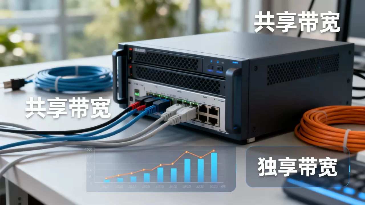 虚拟主机的带宽到底是共享还是独享的，有什么区别？
