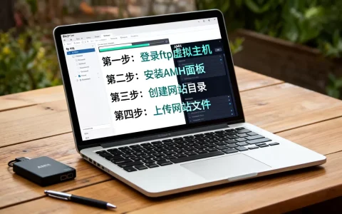 ftp虚拟主机怎么用AMH建站，有哪些步骤？