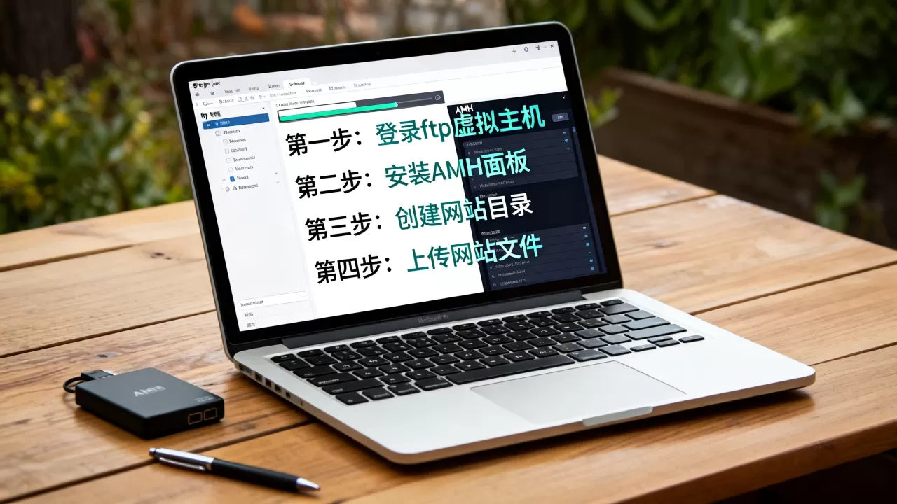ftp虚拟主机怎么用AMH建站，有哪些步骤？