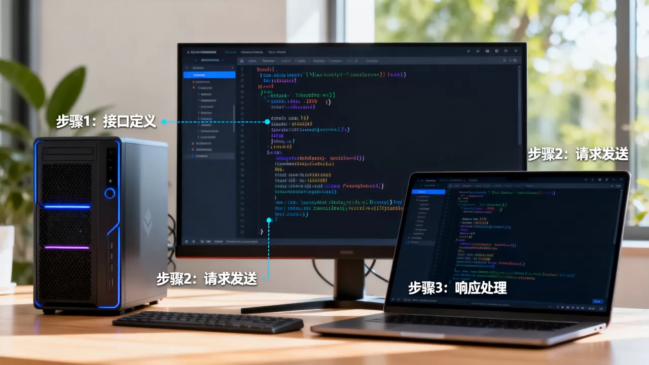 后台调用前台的具体实现方法是什么, 详细步骤有哪些？