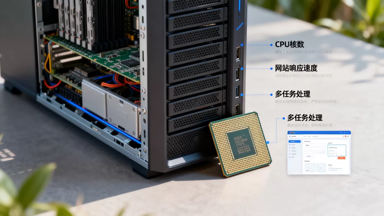 虚拟主机的CPU核数对网站影响大吗,怎么选? 虚拟主机的CPU核数对网站影响大吗,怎么选?