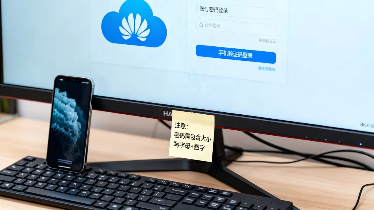 华为云后台如何正确登录，有哪些注意事项？