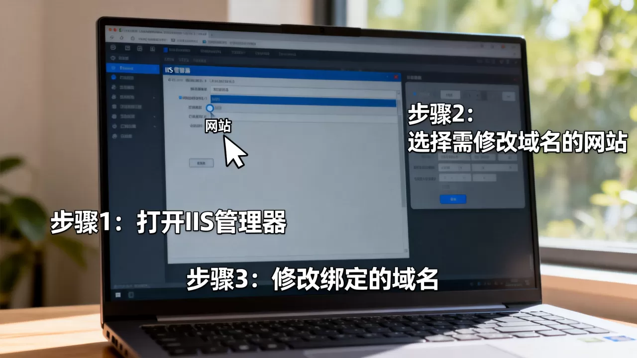 IIS网站建设中如何修改已绑定的网站域名?,操作步骤是什么? IIS网站建设中如何修改已绑定的网站域名?,操作步骤是什么?