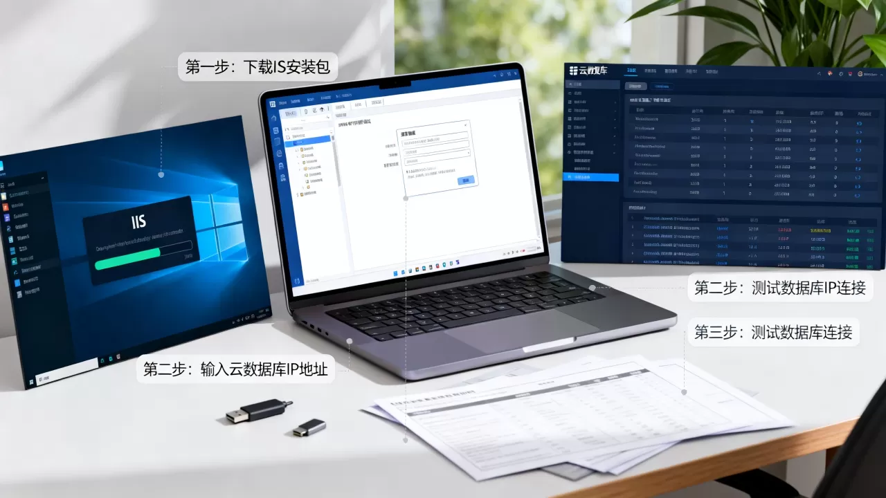 如何安装IIS并连接云数据库?,有哪些步骤? 如何安装IIS并连接云数据库?,有哪些步骤?