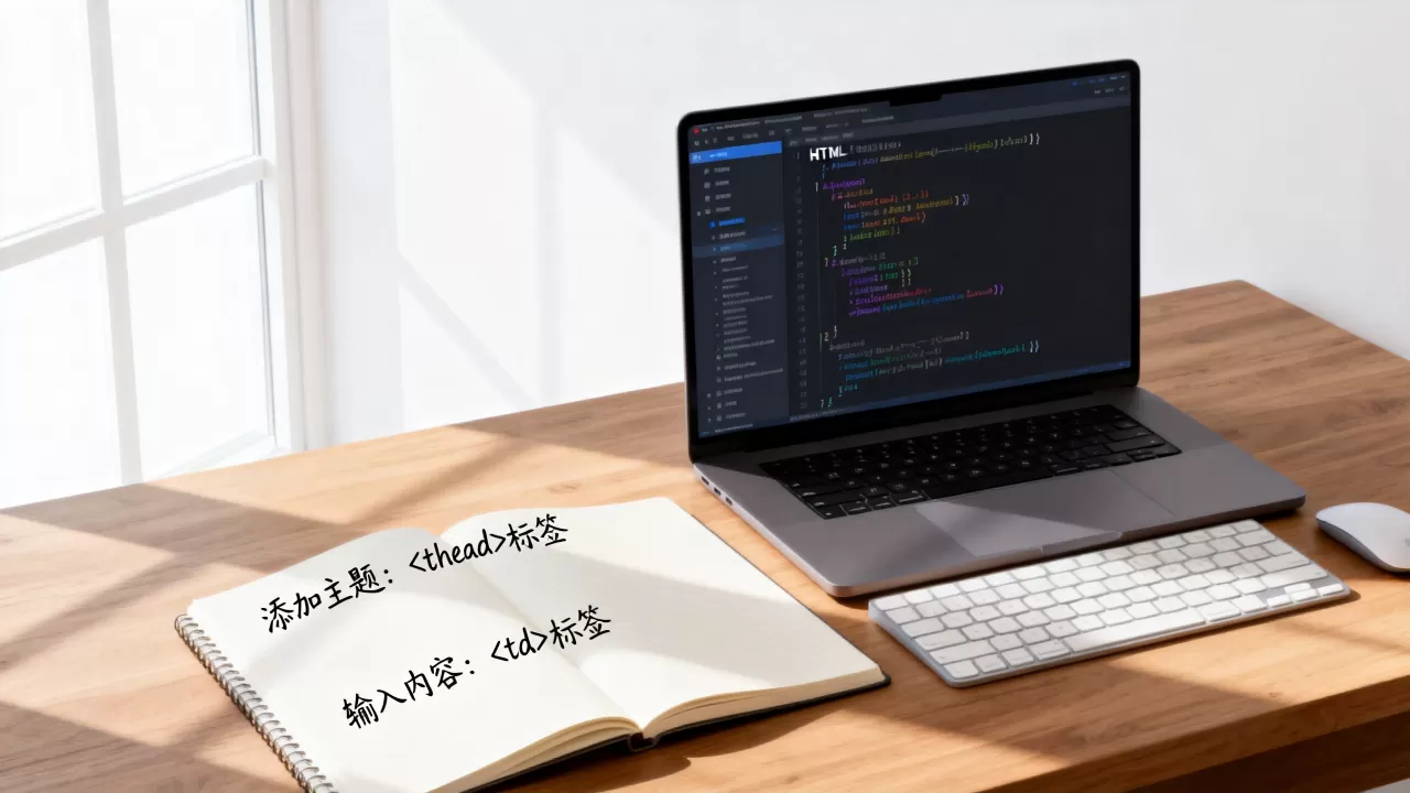 HTML表格如何添加主题和输入,怎么实现 HTML表格如何添加主题和输入,怎么实现