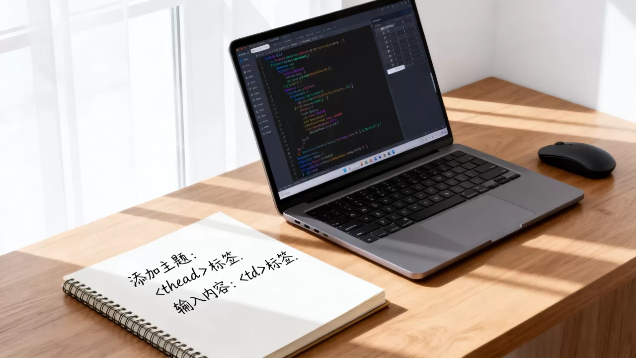 HTML表格如何添加主题和输入,怎么实现 HTML表格如何添加主题和输入,怎么实现