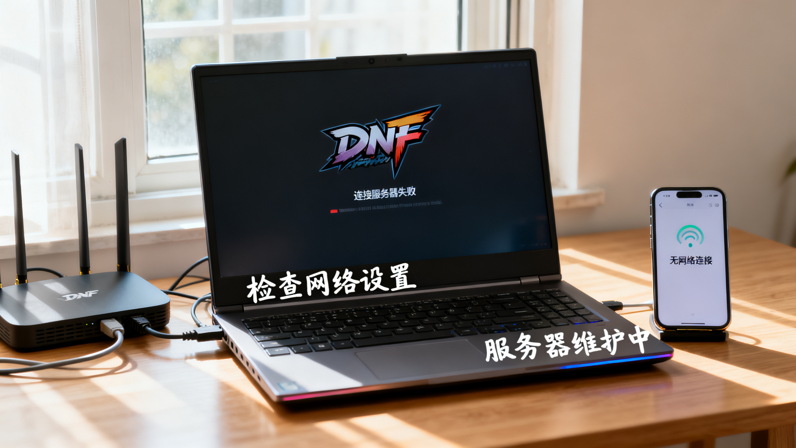 DNF打开后一直连接服务器失败怎么办？，是什么原因
