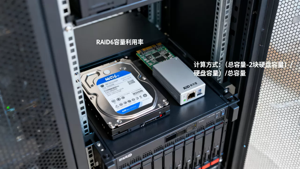 服务器RAID6容量利用率是多少？,怎么计算容量利用率