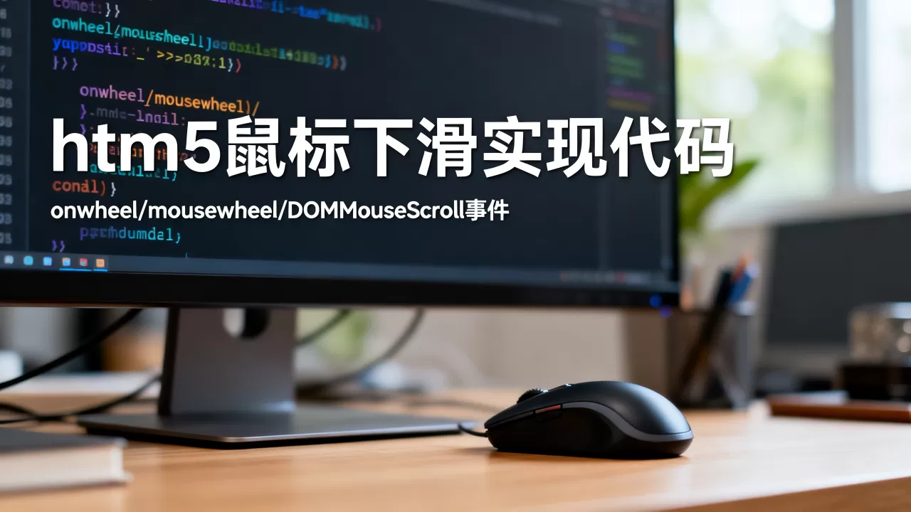 html5鼠标下滑怎么实现?,鼠标滚轮事件有哪些? html5鼠标下滑怎么实现?,鼠标滚轮事件有哪些?