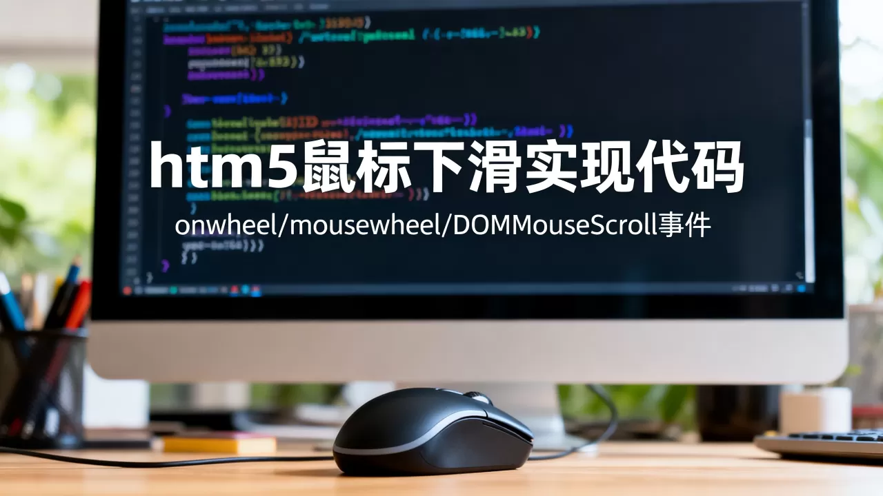 html5鼠标下滑怎么实现?,鼠标滚轮事件有哪些? html5鼠标下滑怎么实现?,鼠标滚轮事件有哪些?